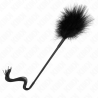 Kink - Fouet En Silicone Avec Plumes Pour Chatouiller 47 Cm
